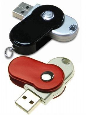 MUS013 Swivel USB Flash Drives
